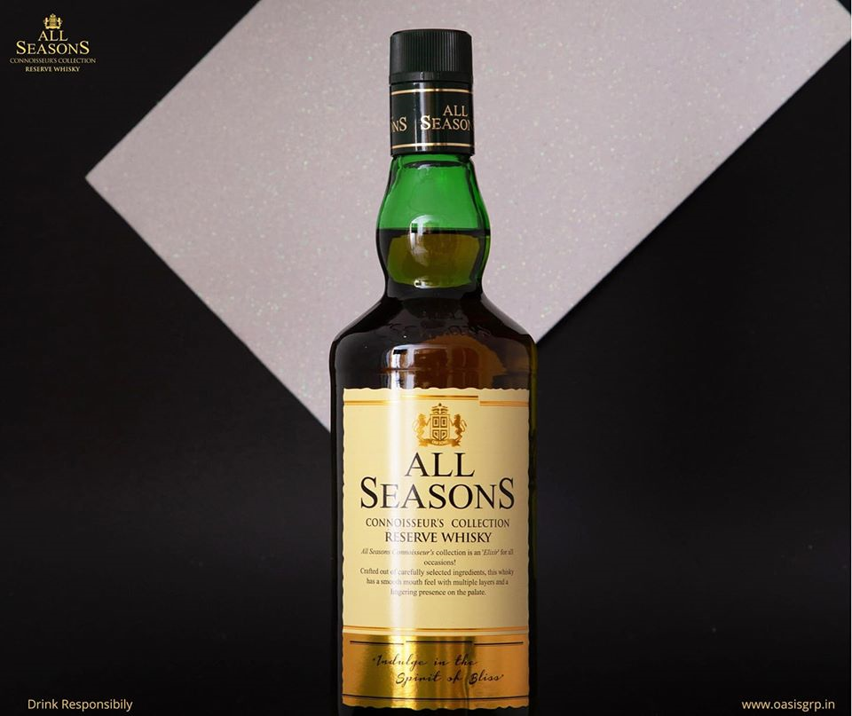 All Seasons Indian whisky