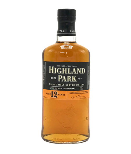 Highland Park 12yr Malt Scotch
