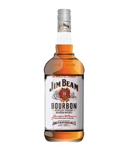 Jim Beam Bourbon Original White Label