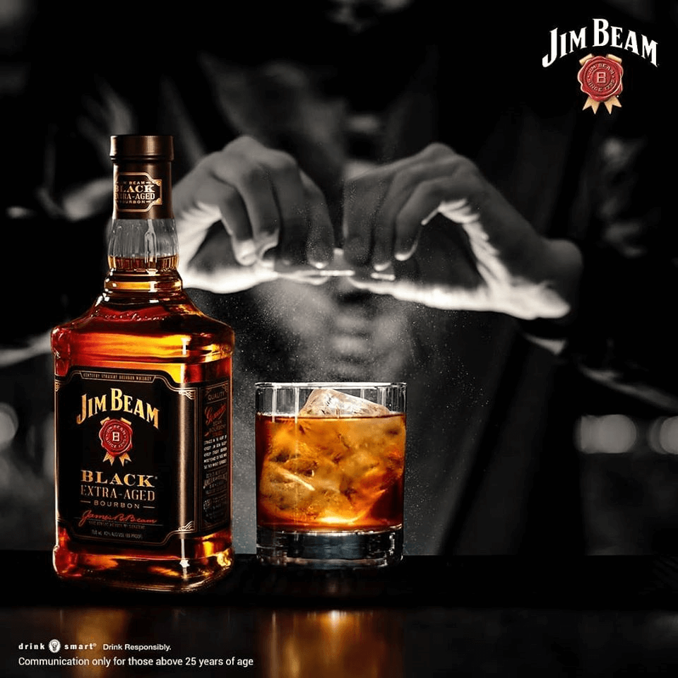 Jim Beam Black Label Kentucky Straight Bourbon Whiskey